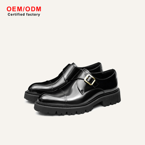 Mocassini Oxford da <span class=keywords><strong>Uomo</strong></span> Personalizzati OEM, Comodi, Tinta Unita, Punta Affusolata, Slip-On, in Pelle Bovina, Impermeabili, Traspiranti, per Matrimonio, Primavera/Autunno - Product Image 1