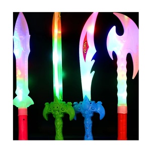 Brinquedo de Espada Luminosa Eletrônica com Luzes LED RGB Piscantes, Alimentado por Bateria, Para Idades Acima de 14 Anos, Unissex - Product Image 1
