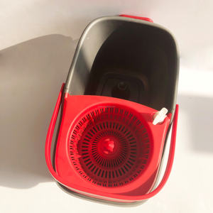 Einfach Leben Handpresse 360 Dreh Mikrofaser Spin Mop Eimer System Abnehmbare Spinning Korb Einfach Wringen Magie Mopp Swivel Nass - Product Image 4