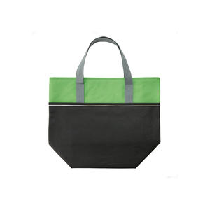 Sac à déjeuner léger en tissu recyclé pour le travail quotidien, l'école, les voyages et les repas en plein air, offrant un matériau souple et facile à transporter - Product Image 1