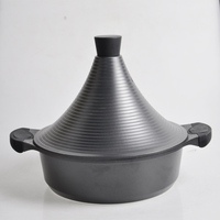 Aluminium 28 et 32cm ustensiles de cuisine à induction en céramique marocaine mini marmite en verre marocain pour cuisiner tajin maroc tajine marocain