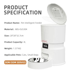 Alimentador inteligente automático para mascotas OEM ODM, nuevo diseño, alimentador WiFi para perros y gatos, detección infrarroja, comida personalizada, llamada, comederos para mascotas - Product Image 6