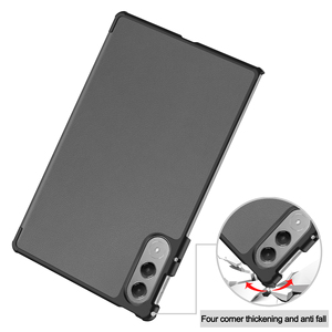 Étui de protection pliable en cuir PU pour tablette Lenovo Xiaoxin Pad <span class=keywords><strong>Pro</strong></span> GT 2025 11.1" TB710FU avec fonction veille/réveil - Product Image 4