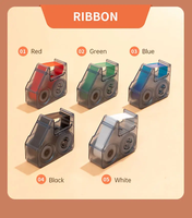Niimbot – imprimante thermique portative sans fil B18, petite machine à étiquettes de couleur de poche, Mini imprimante d'étiquettes de codes-barres