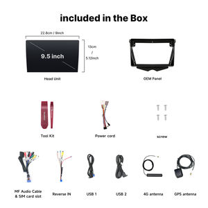 Autoradio Android 9 pouces Youducar pour <span class=keywords><strong>Nissan</strong></span> <span class=keywords><strong>Pixo</strong></span> 2009-2011, Apple CarPlay, Android Auto, GPS - Product Image 2