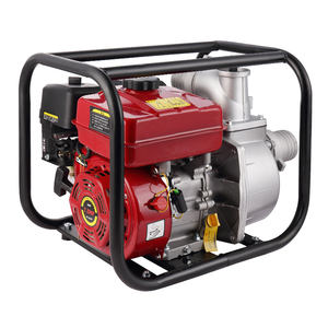 Qiwo moto pompe a eau a essence 2 polegadas luxo duplo impulsor 150m cabeça alta pressão gasolina motor bomba de água conjunto - Product Image 2