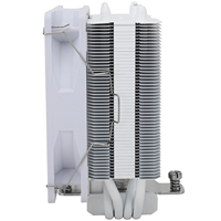 Refroidisseur de processeur Thermalright AX120 R SE WHITE ARGB, 4 caloducs, ventilateur PWM AGHP 120 mm, synchronisation, compatible LGA1700 1851 AM5 AM4, universel pour PC