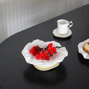 <strong>Creative</strong> Luxury Style Ceramic Cake Dessert <strong>Plate</strong> Decorative <strong>Serving</strong> Tray Snack <strong>Serving</strong> Dish Fruit Vegetable Tray - Product Image 6