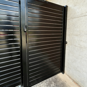 Pannelli per Recinzione da Giardino in Lega di Alluminio, Design Moderno per Privacy Esterna e Sicurezza Domestica - Product Image 3
