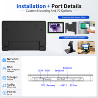 Panel de Control Inteligente para el Hogar de 10.1 Pulgadas con Android 14 RK3576S, Zigbee, Matter, Thread, POE, Montaje en Pared, Pantalla Táctil, Puerto de Entrada/Salida RS485, PC