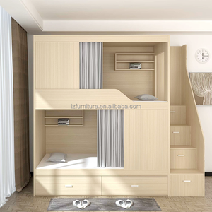 MDF Bunk Beds for Student Dormitory Apartment & E-Sports Hotel Space Capsule Style - Product Image 5