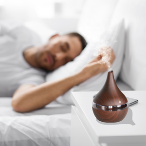 Sıcak satış soğan şekli 300ml araba hava nemlendirici arıtma difüzör uçucu yağ difüzör hava nemlendirici ile LED ışıkları - Product Image 4