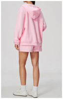 Le nouveau ensemble de sweats à capuche comprend un cardigan chaud en polaire avec fermeture éclair et capuche