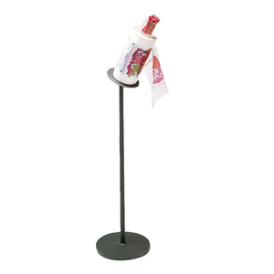 Distributeur de sacs de <span class=keywords><strong>40</strong></span> pouces de hauteur JH-Mech, robuste, sur pied, en métal, pour sacs en plastique - Product Image 2