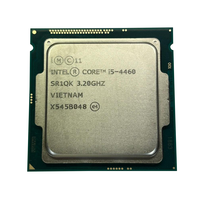 Komputer Intel Core I5 Prosesor Generasi ke-4 I5 4460 CPU 4 Core Total 4 Thread Total Prosesor