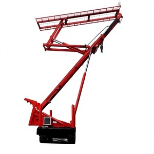 เครื่องจักรติดตั้งแผงหลังคาบนที่สูงแบบติดตามตำแหน่งพร้อมแท่นทำงานแนวตั้งแบบปิดสำหรับคลังสินค้าอุตสาหกรรม - Product Image 1