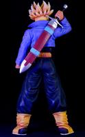 Figurine Naga Berkepala Dua 43CM Trunks DBZ Super Saiyan PVC Action Figure Mainan Anime