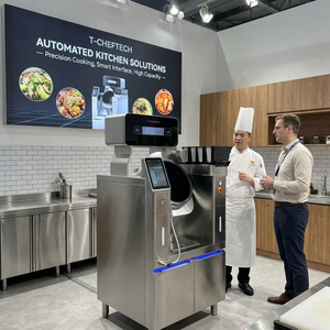 Machine de cuisson automatique professionnelle pour pâtisserie et boulangerie - Machine à frire électrique en fonte et acier inoxydable avec contrôle de la température - Product Image 1