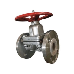 Válvulas Yihong con diafragma revestido de flúor G41F46-16P, válvula manual revestida de PTFE, resistente a la corrosión para medios químicos - Product Image 1