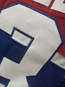 Canada Montréal Cousu Main # 75 Dobes # 15 Newhook # 53 Dobson # 93 Demidov # 14 Suzuki # 13 Caufield # Maillot de hockey sur glace Hutson n°48 - Product Image 6