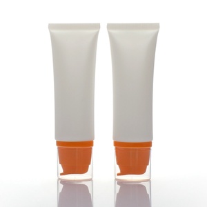 15ml 20ml 30ml Plastic Cosmetic Squeeze Tubes Empty Lotion Foundation Packaging Face Wash <b>Sunscreen</b> Eye Hand Screen Printing - Product Image 1