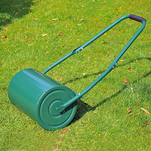 <span class=keywords><strong>Rodillo</strong></span> aireador de núcleo de césped de jardín de acero plástico de empuje manual usado - Product Image 2