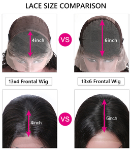 Tóc Giả Ren Trước Vô Hình Dài 13X4 13X6, 50 Inch, Tóc Giả Ren Hd Thẳng Mông Cổ Mỏng Với Tóc Mái - Product Image 6