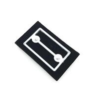 Vente Flash label privé couture presse à chaud patch de réparation en cuir artificiel de crocodile