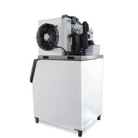 Machine à flocon de glace industrielle, fabricant commercial, vente en gros, 300kg-40 tonnes