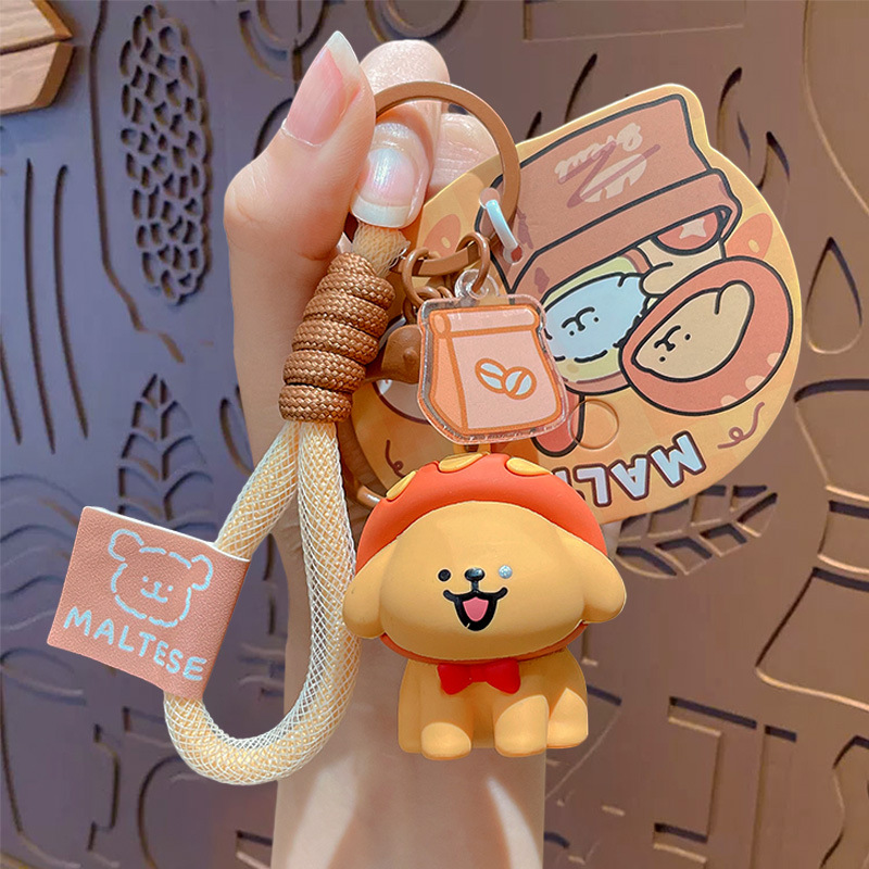 Couvre-chef de dessert amusant pour chiot, sac de pain opp, emballage indépendant