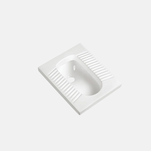 广东厂家生产的独特卫浴WC陶瓷蹲便器带盖 - Product Image 3