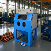 Cabines de sablage à vapeur certifiées CE, équipement de sablage humide, machine de sablage, cabine de sablage à billes de verre, cabine de sablage à eau TONGBAO