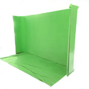 KEY35 תמונה סטודיו אביזרי צילום ירוק מסך ערכת עם רקע בד ורקע stand
