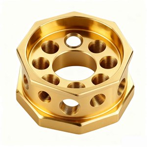 Pièces d'usinage CNC en métal avancé Acier inoxydable de haute qualité Aluminium Laiton Cuivre-Services d'usinage personnalisés avancés - Product Image 3