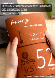 Libreta de Ahorro de 52 Semanas, Carpeta de Presupuesto, Cartera de Bolsillo, Libreta de Efectivo, Planificador de Gastos Fácil - Product Image 3