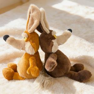 Peluche Lupo a Coda Lunga, Giocattolo di Peluche Lupo Grigio, Regalo per Bambini, Bambola per Macchina Artiglio - Product Image 4