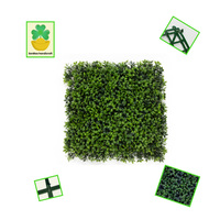 Panneau mural végétal artificiel en PE durable et réaliste, écologique, pour aménagement paysager extérieur, intérieur, décoration de mariage et toile de fond