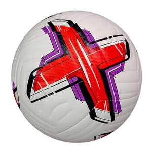 Ballons de football de haute qualité à connexion croisée Taille 5 Matériel PU Cousu à la machine Entraînement de football en plein air Match d'équipe Voetbal - Product Image 2