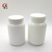 Bouteille de pilule Capsule bouteille de santé PE/ PET/PS en plastique de qualité alimentaire 250 Ml écran d'impression 250cc HDPE médecine ronde JLPE038