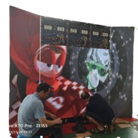 Offre Spéciale taux de rafraîchissement élevé P1.2 P1.5 P1.8 P2 P2.5 P3.076Full Color intérieur fixe Led écran affichage Led publicité mur vidéo