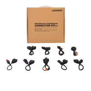 Kit de Conector de Diagnóstico para Motocicletas LAUNCH 2.0 Compatible con la Lectura de DTCs, Eliminación de DTCs, Lectura de Flujo de Datos, Apto para Harley, Yamaha, Kawasaki - Product Image 4