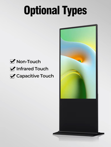 Tầng thường vụ đầy đủ màu sắc kỹ thuật số biển trong nhà màn hình cảm ứng LCD Bảng điều chỉnh quảng cáo với hình ảnh động hiển thị thương mại - Product Image 4