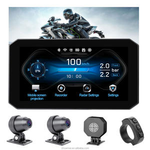 Prix Intéressant Écran Intelligent de Navigation Moto GPS 5,5 Pouces Étanche IP67 avec Carplay Sans Fil et Navigateur pour Moto - Product Image 1