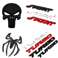 Emblema 3D Impermeable para Auto, ABS, Cromado, Calcomanía para SUV, Camioneta, Furgoneta, Exterior