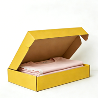 Boîte d'expédition en carton ondulé personnalisée à succès, matériaux recyclés robustes, emballage de cadeaux pour les petites entreprises