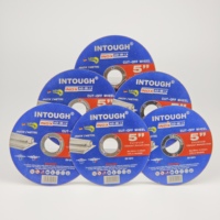 Disque de découpe abrasif INTOUGH 125 mm de haute qualité 125 mm*1,6 mm*22,2 mm (5 pouces) pour meuleuse d'angle