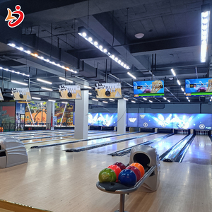 LJ High Grade New Design Standard Premium Bowling Lanes Brilla en la oscuridad para Bowling Alley Set - Product Image 6