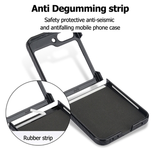 Funda de teléfono plegable dura de fibra de carbono con soporte para teléfono móvil protector para Samsung <span class=keywords><strong>Z</strong></span> Flip 6 5 <span class=keywords><strong>4</strong></span> Fro Galaxy <span class=keywords><strong>Z</strong></span> <span class=keywords><strong>Fold</strong></span> 6 5 <span class=keywords><strong>4</strong></span> - Product Image 4