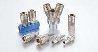Raccords pneumatiques à déconnexion rapide de haute qualité en acier et fer – Accouplement rapide