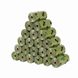 Sacchetti per rifiuti domestici in seta 1.5 biodegradabile semplice di alta qualità sacchetti per cacca usa e getta per la raccolta di <span class=keywords><strong>feci</strong></span> di cane - Product Image 1